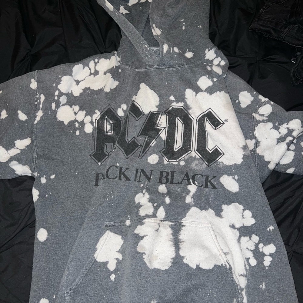 Acid wash hoodie